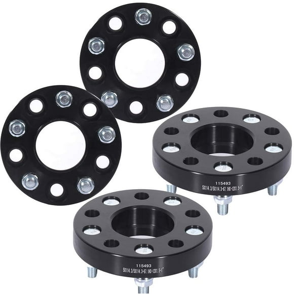 SCITOO 2X 6x5 12x1.5 78.1mm 1.5 Wheel Spacers 6 lug Silver fits for 2002-2006 for GMC Envoy XL 2002-2009 for Chevrolet Trailblazer SCITOO 2X 6x5 12x1.5 78.1mm 1.5 Wheel Spacers 6 lug Silver fits for 2002-2006 for GMC Envoy XL 2002-2009 for Chevrolet Trailblazer